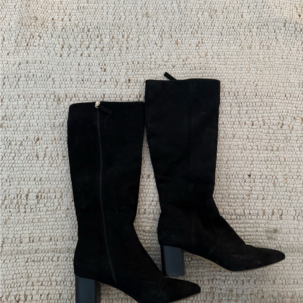 Sam Edelman Black Suede Women's Boots